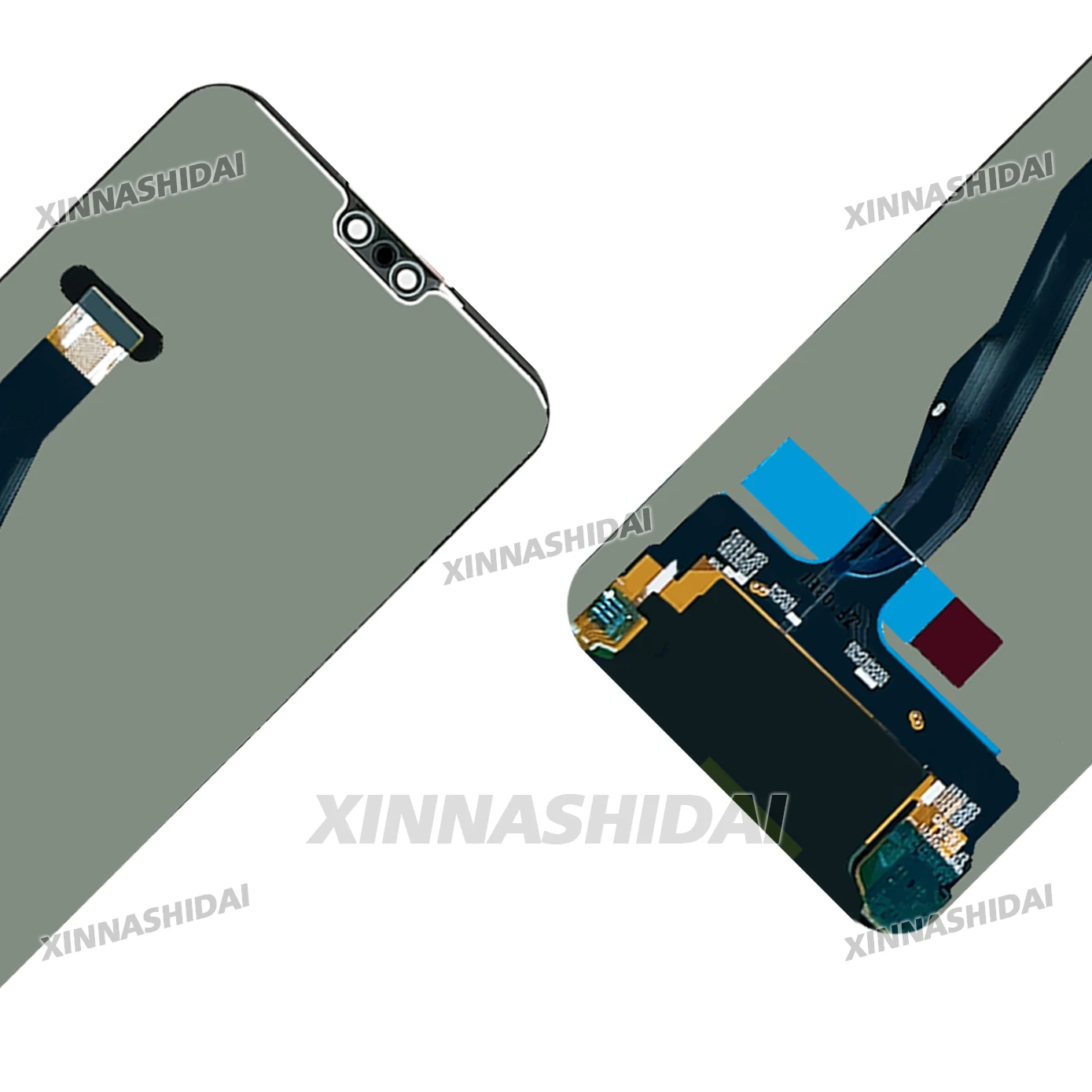 Super quality LCD Display Touch Screen For Huawei Y9 2019 LCD Display Touch Screen Frame With Battey Cover Housing