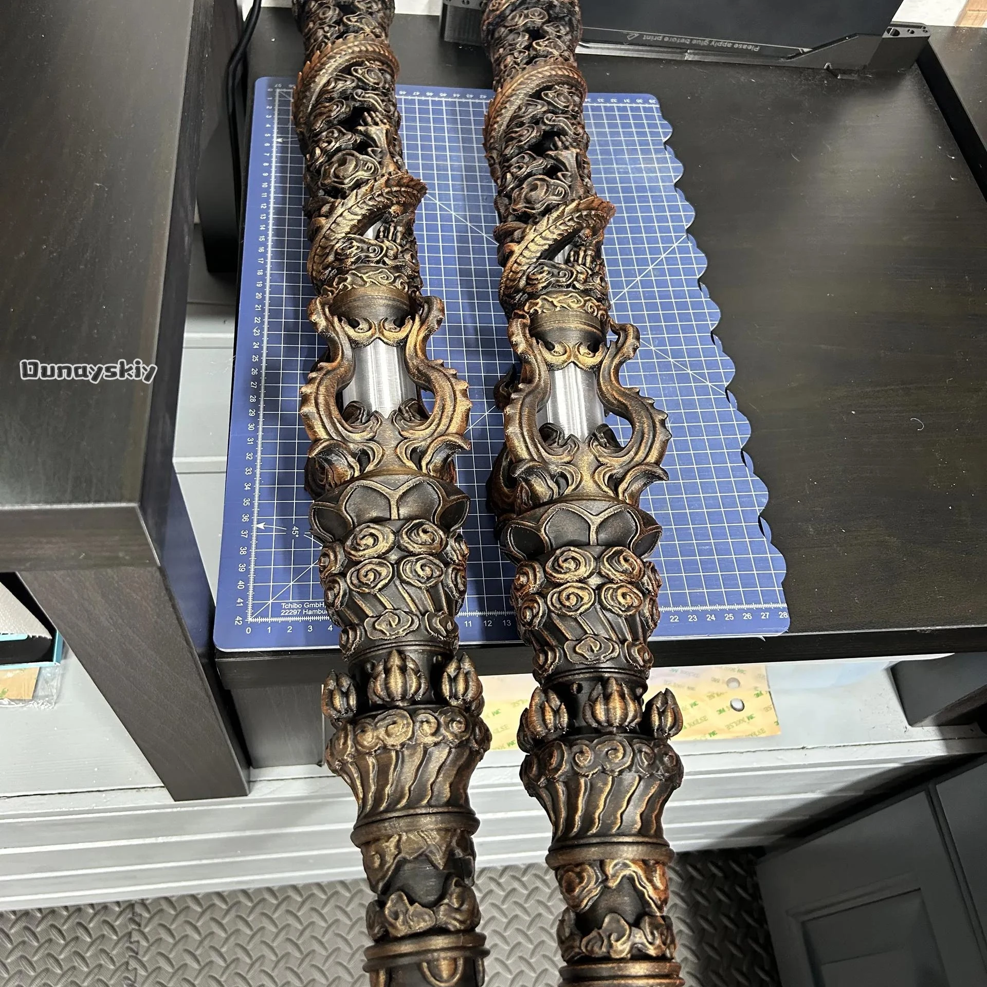 AnzOS@WuKong Jin Gu Bang Wukong Game Cosplay Costume 1.1M 3D printed Jin Gu Bang Props  Halloween Disguise Prop Decora view 6