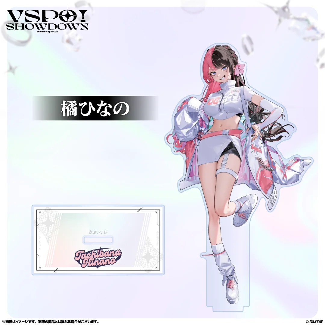 Hololive Cutey Figure Vtuber Acrylic Keychain Usada Pekora Uruha Rushia Hosimati Suisei Inugami Korone Bags Stand Model Anime view 4