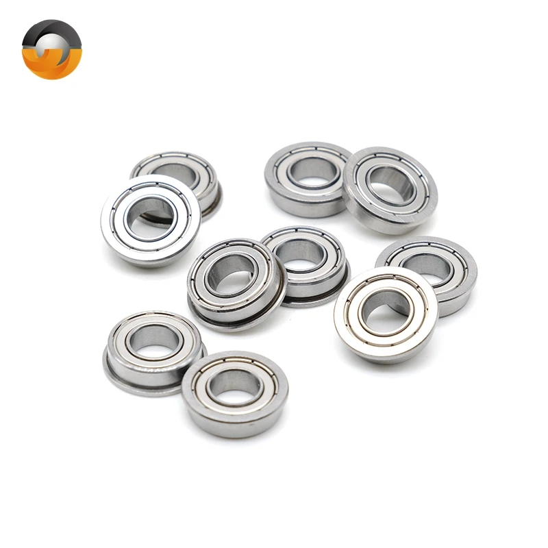 

F6000ZZ Flange Bearing 10x26x8 mm ABEC-7 (10Pcs) F6000 Z ZZ Flanged Ball Bearings