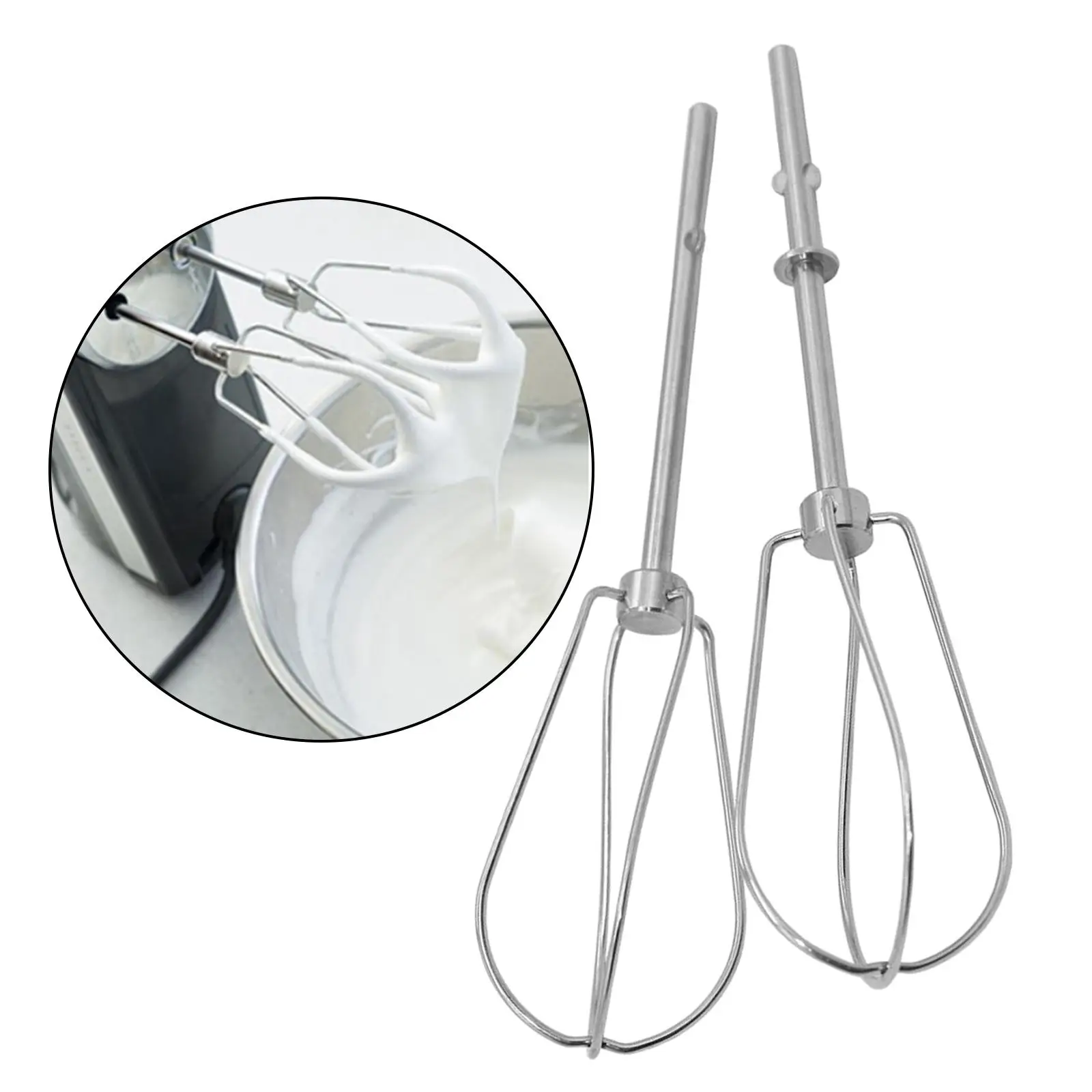 قطعتان من قطع غيار مضرب توربو لخلاط اليدوي W10490648 لـ