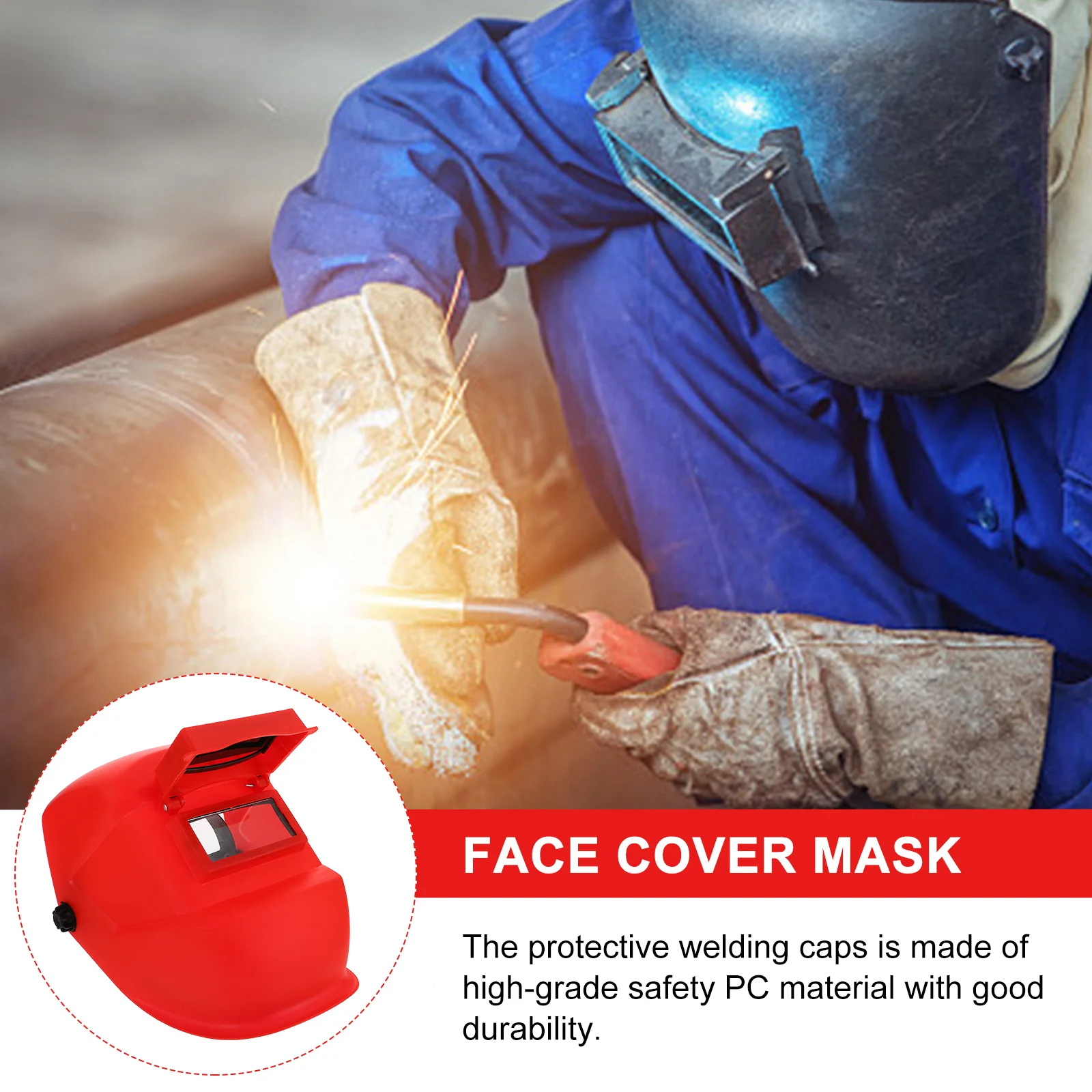 Welder Welder Grinding Gear Welding Welding All Face Guard Welding Hood Welding Hat Welding Grinding Accessory