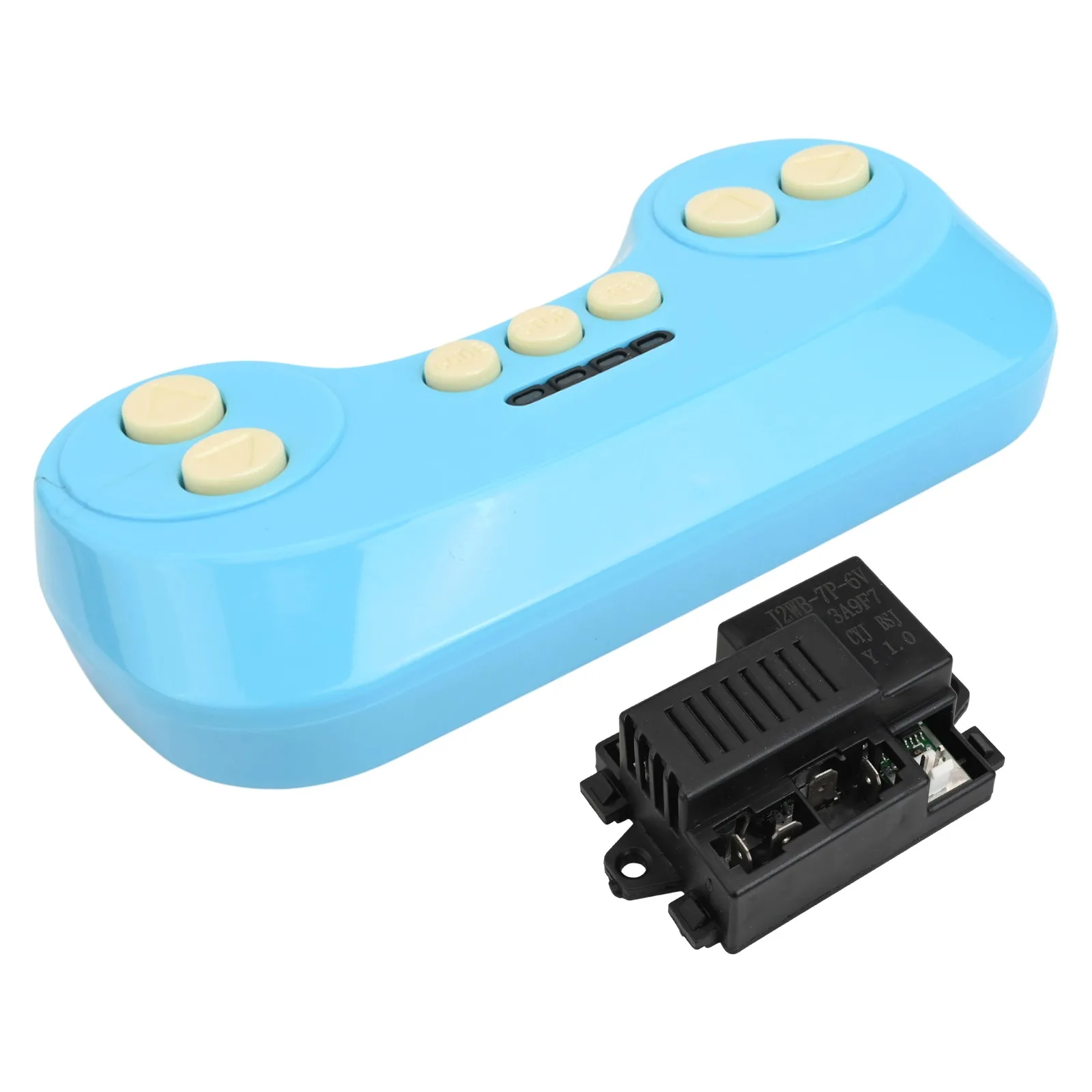 Replacement Receiver J2WB-7P 12V for Childrens Ride On Cars Compatible with J2W-7P-6V Electric Toy Controllers