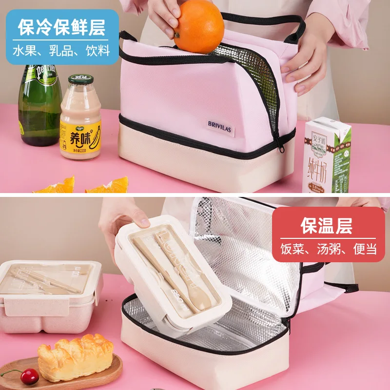 마이 리틀 포니 휴대용 점심 가방 유니콘 만화 애니메이션 피규어 도시락 상자 도시락 가방 귀여운 음식 절연 가방 귀여운 피크닉 가방