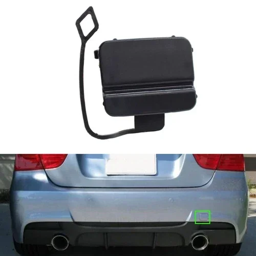 For BMW 3 Series E90 2005 2008 AEE5 Car Rear Bumper Tow Hook Eye Cover Cap Painted 51127187542 Car Accessories