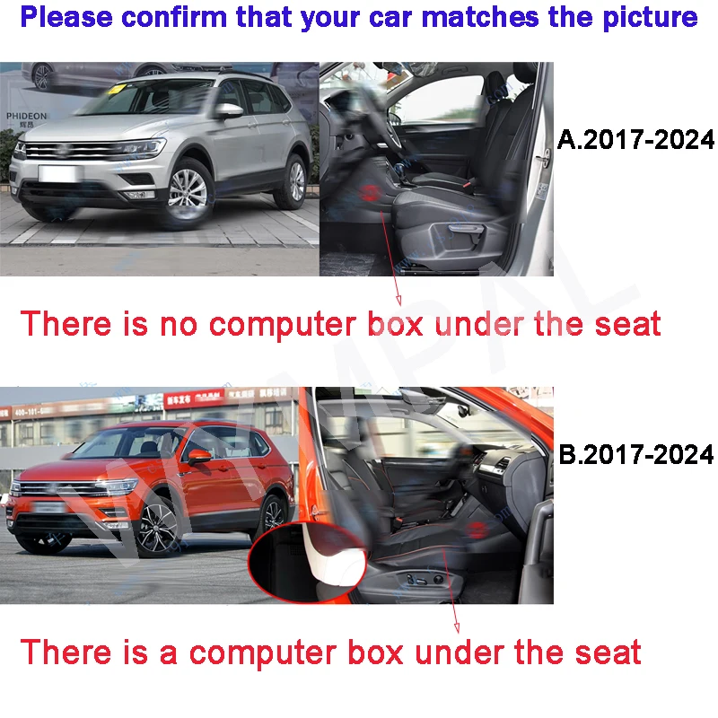 Car Floor Mats For VW VW Tiguan L  (5 seats)  2024 2023 2022 2021 2020 2019 2018 2017 Auto Interior Carpets Covers Accessories