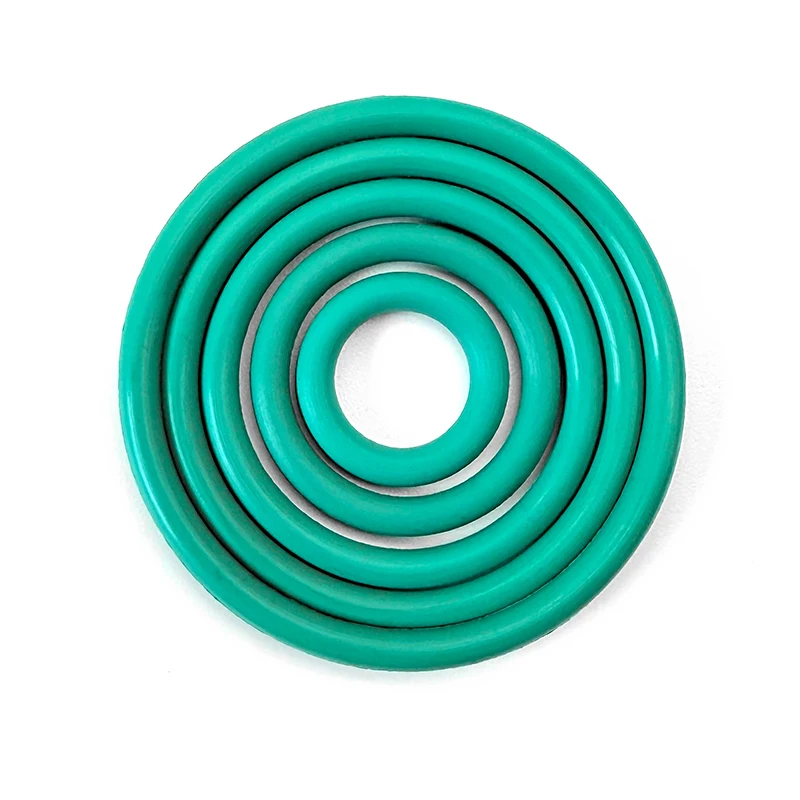 CS 1.78mm Green FKM O Ring Seal Thickness Oil Gaskets Fuel Washer Fluorine Rubber O-Rings OD 5.34-73.13mm