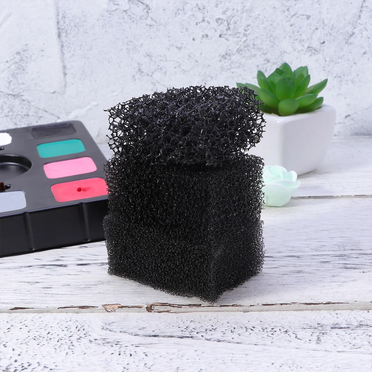 3 pezzi di trucco punteggi spugna per effetti speciali spugna per trucco sangue per Halloween cosplay lentiggini cicatrici texture viso nero corpo