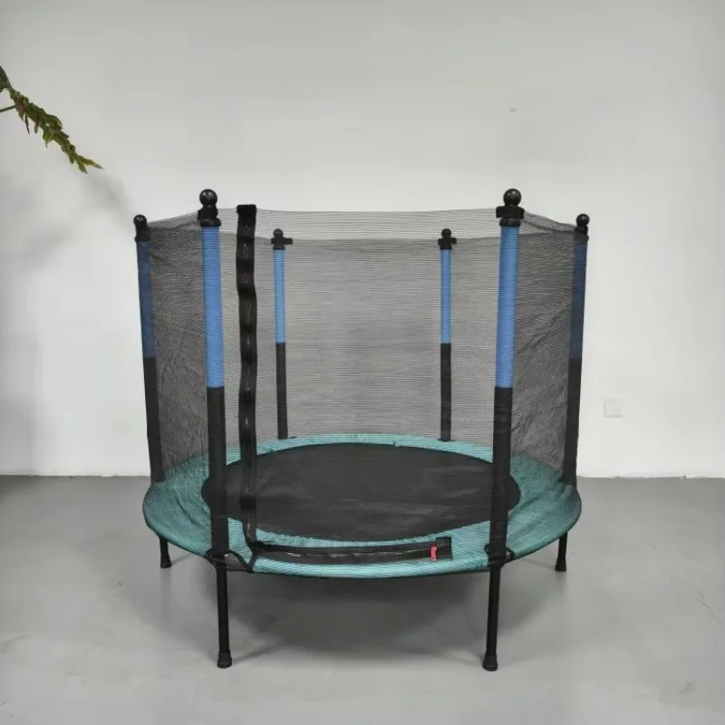 wholesale-mini-trampoline-unisex-indoor-fitness-baby-trampoline-with-foam-plastic-pvc-material-for-boys-girls