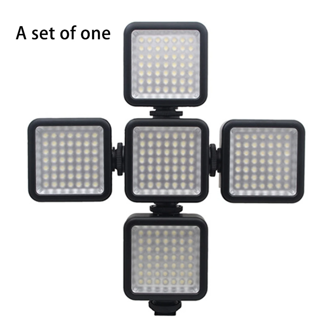 N82R Mini W49 49Pcs LED Video Light Camera Lamp Light Photo Lighting For Camera / Camcorder