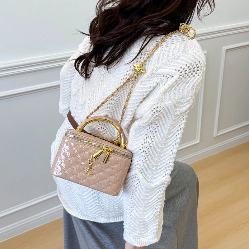 

Classic Paris Elegant Women Crossbody Bag Luxury Leather Shoulder Tote High End Handbag Vintage Designer