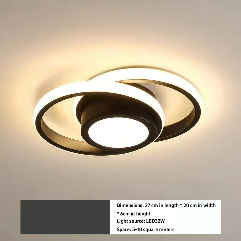 

Led Ceiling Light,ceiling Lamp Modern Round 32w 3600lm For Bedroom,ceiling Lighting Neutral White 4000k For Bathroom Living Room