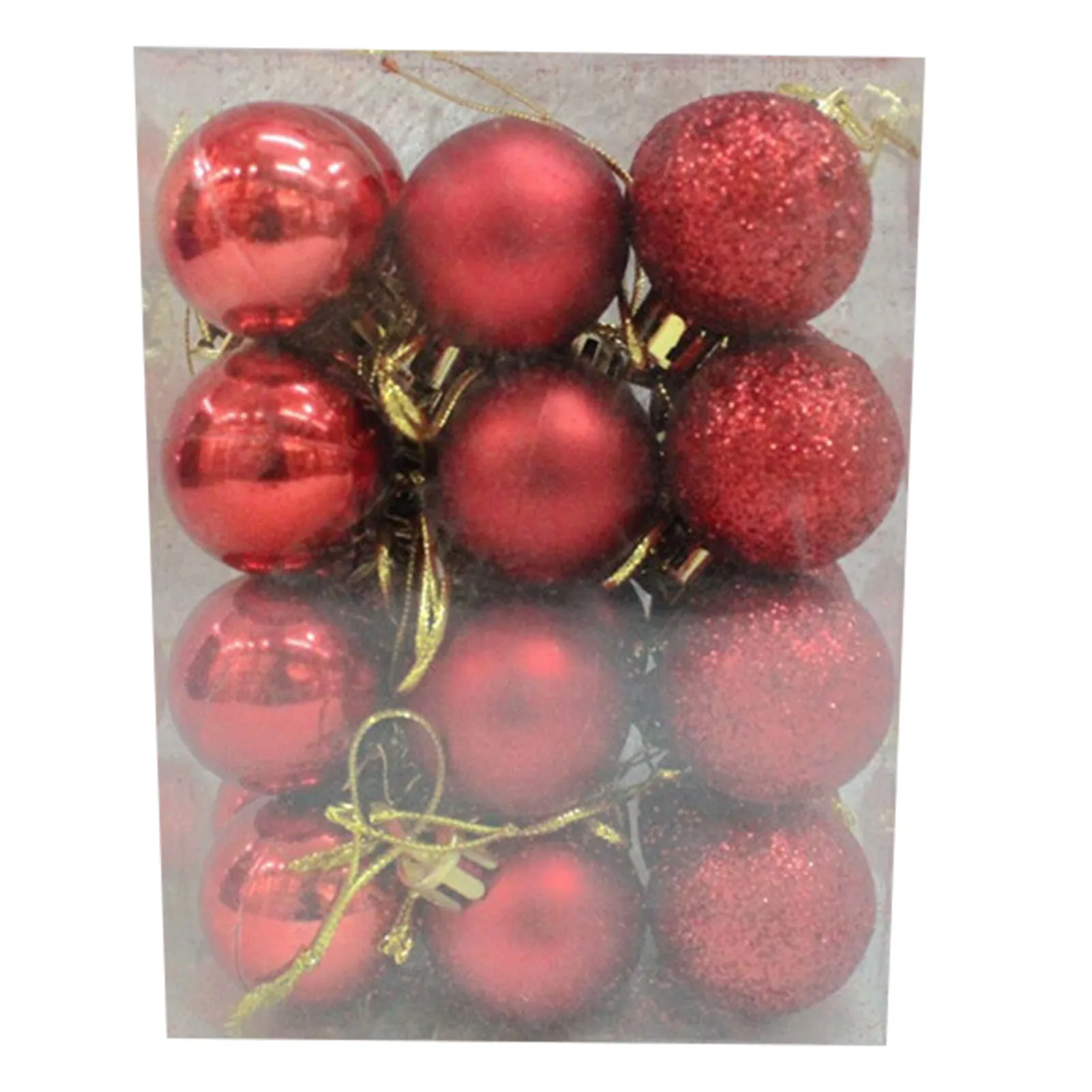 

72Pcs Christmas Balls Hanging Decorative Christmas Tree Ball For Xmas Weddings Engagements Anniversaries Parties