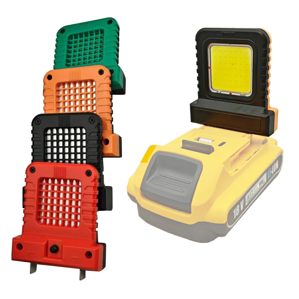Power Tool Accessories LED Work Light for Makita for Milwaukee for Dewalt for Bosch for Dayi Lomvum Zhipu 18V-21V Li-ion Battery view 4