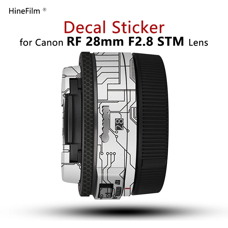 

Чехол Hinefilm для Canon RF28 F2.8 наклейка на рассеиватель 28-F2.8 наклейка для Canon RF28mm F2.8 STM Обложка для объектива canonrf28f2.8 чехол