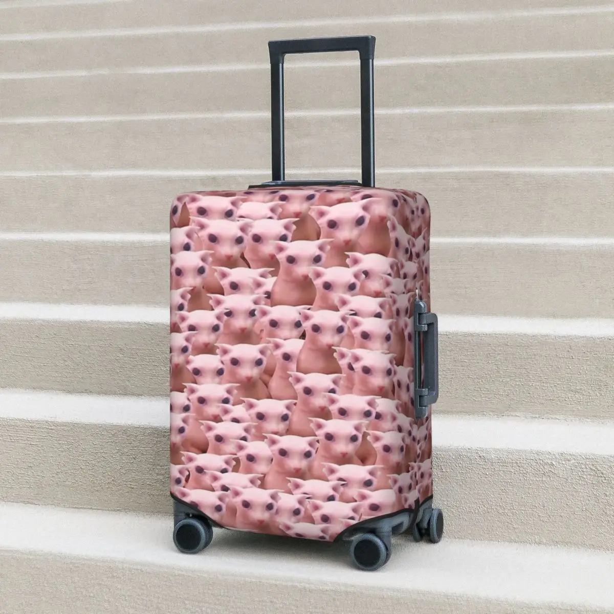 

Bingus Army Suitcase Cover Protection Elastic Travel Luggage Protector Covers for 18-32 Inch