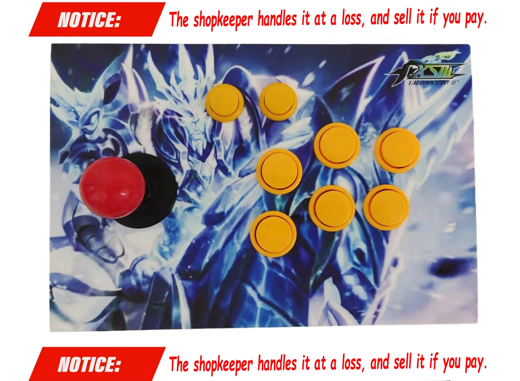 3.Arcade USB No Lag 97 98 Street Fighter Computer Mobile Game Joystick Controller Send Accessories the glory of the king hero