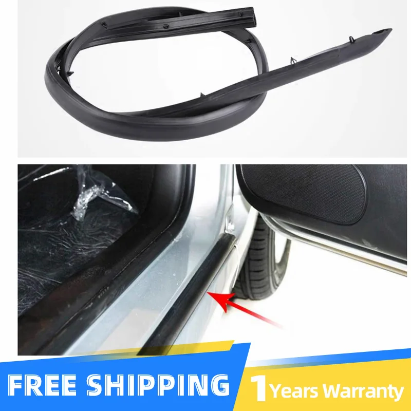 

Car Door Weatherstrip Lower Sealing Strip Threshold Bead For Peugeot 307