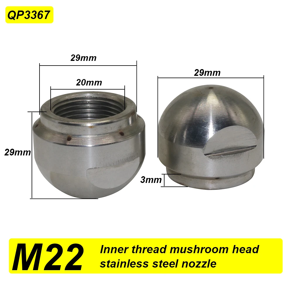 Stainless Steel High-pressure Nozzle Cleaning And Dredging Machine Small  Car Washing Machine Accessories Dredging Sewage Holes