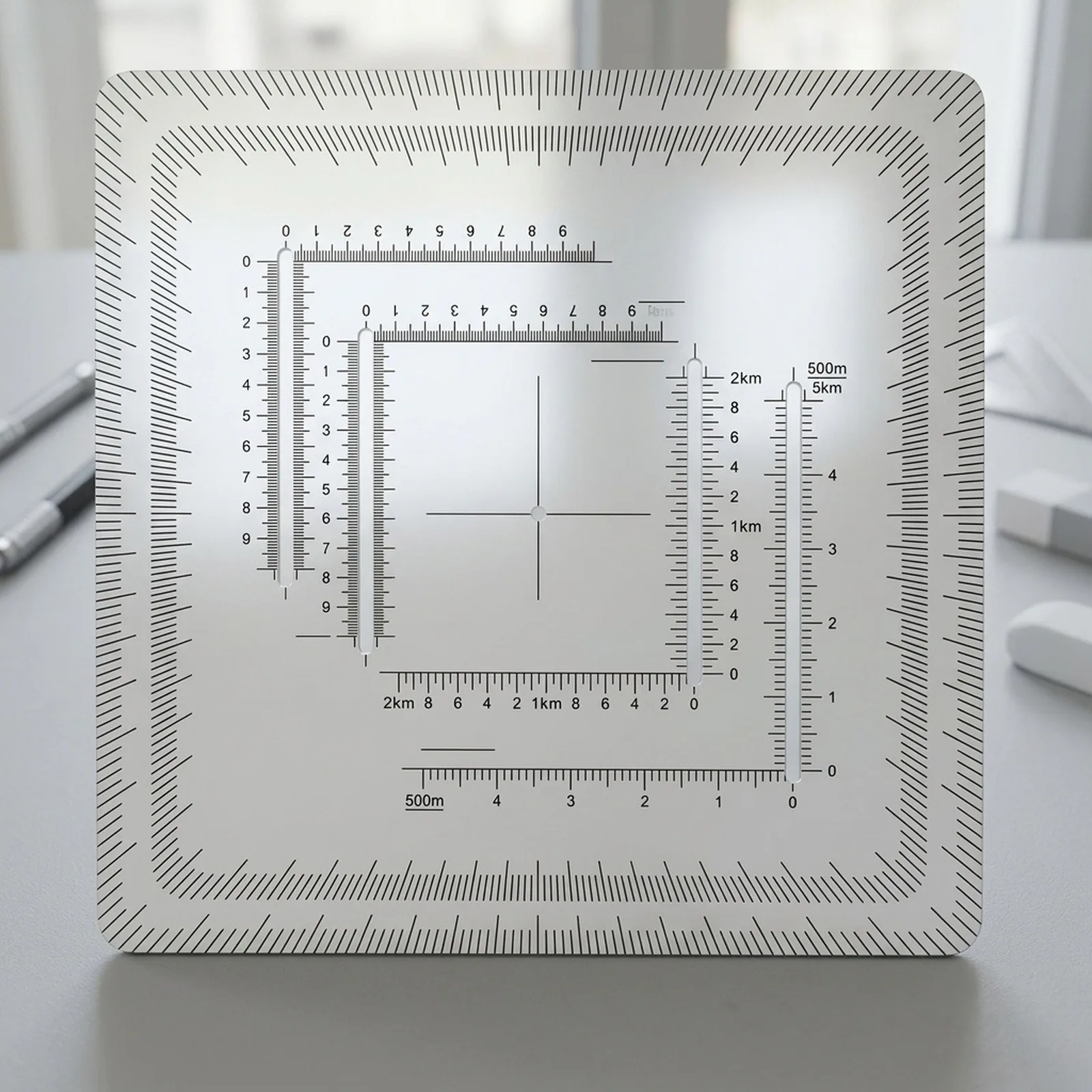 for acrylic Ruler Construction Ruler For Precise Measurements Measurement Tool Construction Tool Transparent Color