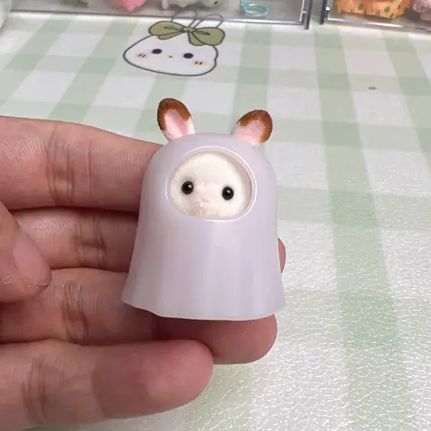 Silvania Familiy Söta leksaksleksaker för barn, kalikådjur, ternuries, Sylvanian Families-figurer, japansk anime, liten baby 7 8 best sales Sylvanian familjens katter - №8