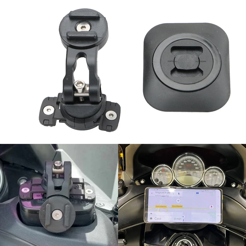 Phone Holder for Brake Fluid Reservoir Cover Motorcycle Mobile Smartphone GPS Support Braker Master cylinder Cover Phone Mount