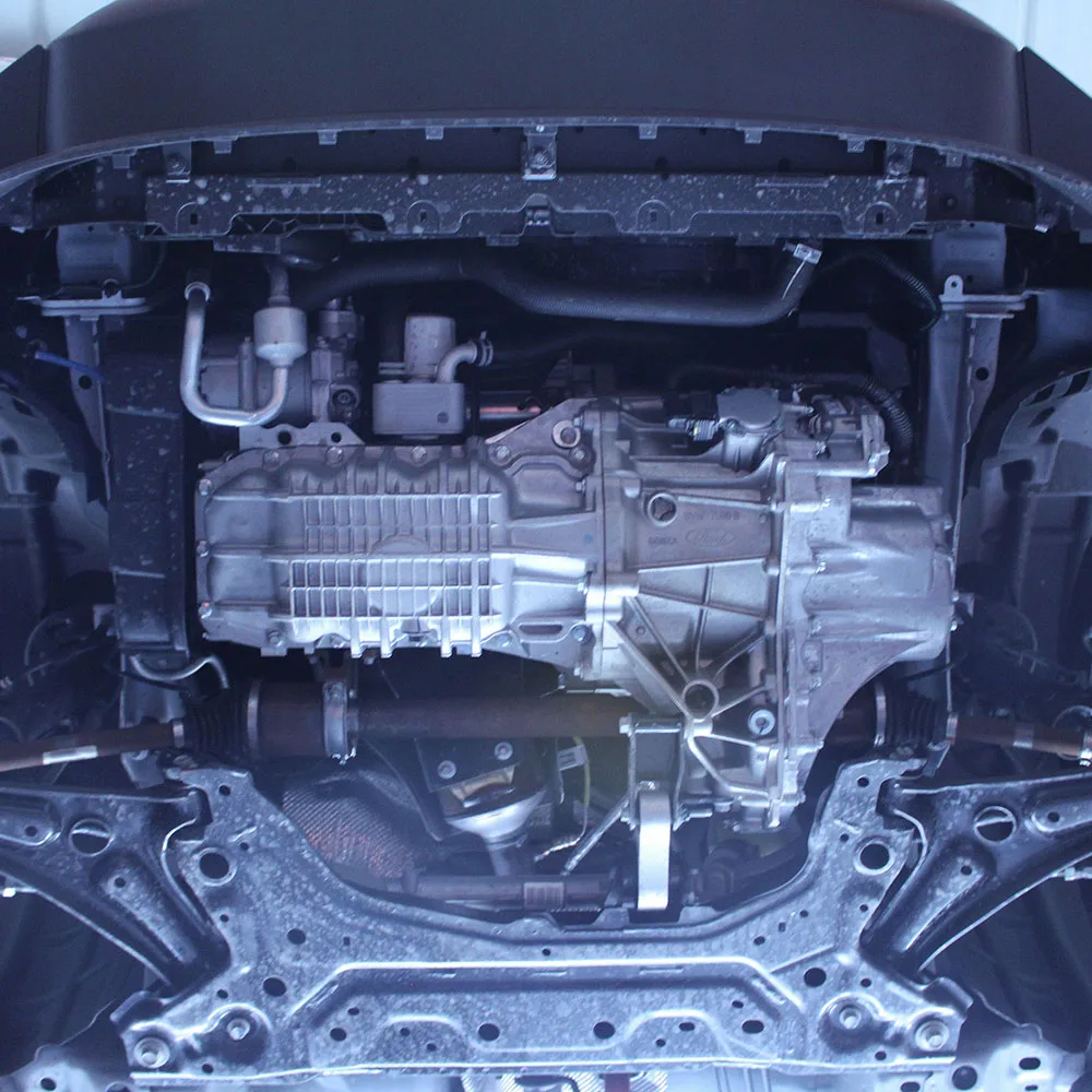 포드 에코스포츠 2013-2017 1.5L 엔진 하부 가드 스플래시 쉴드 머드 펜더 커버 플레이트 펜더 머드가드 프로텍터