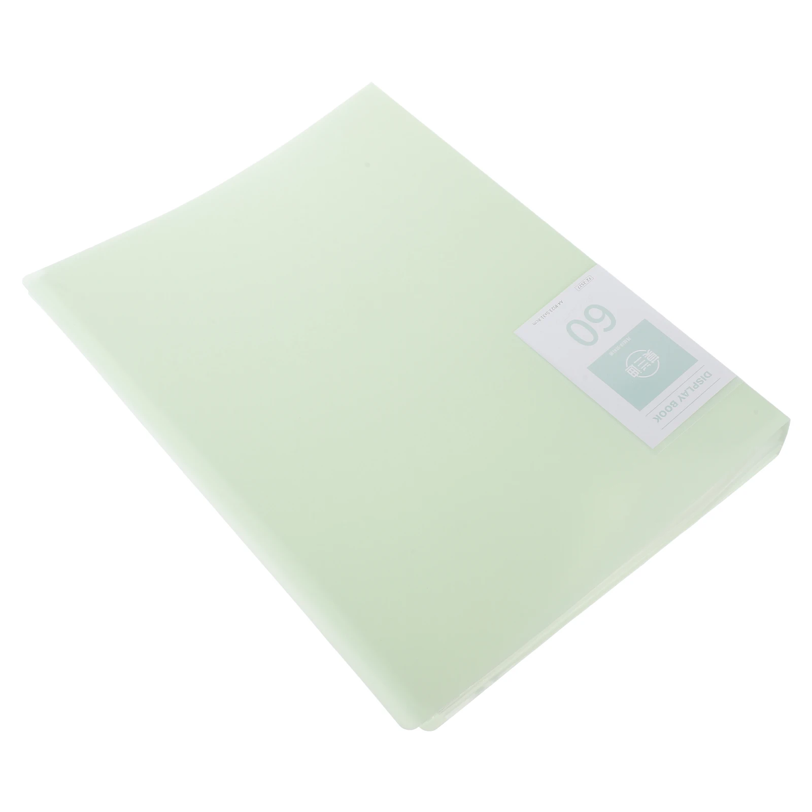 

File Folder Document Storage Organizer Transparent Presentation Binder For Office School Papers Receipts Filing