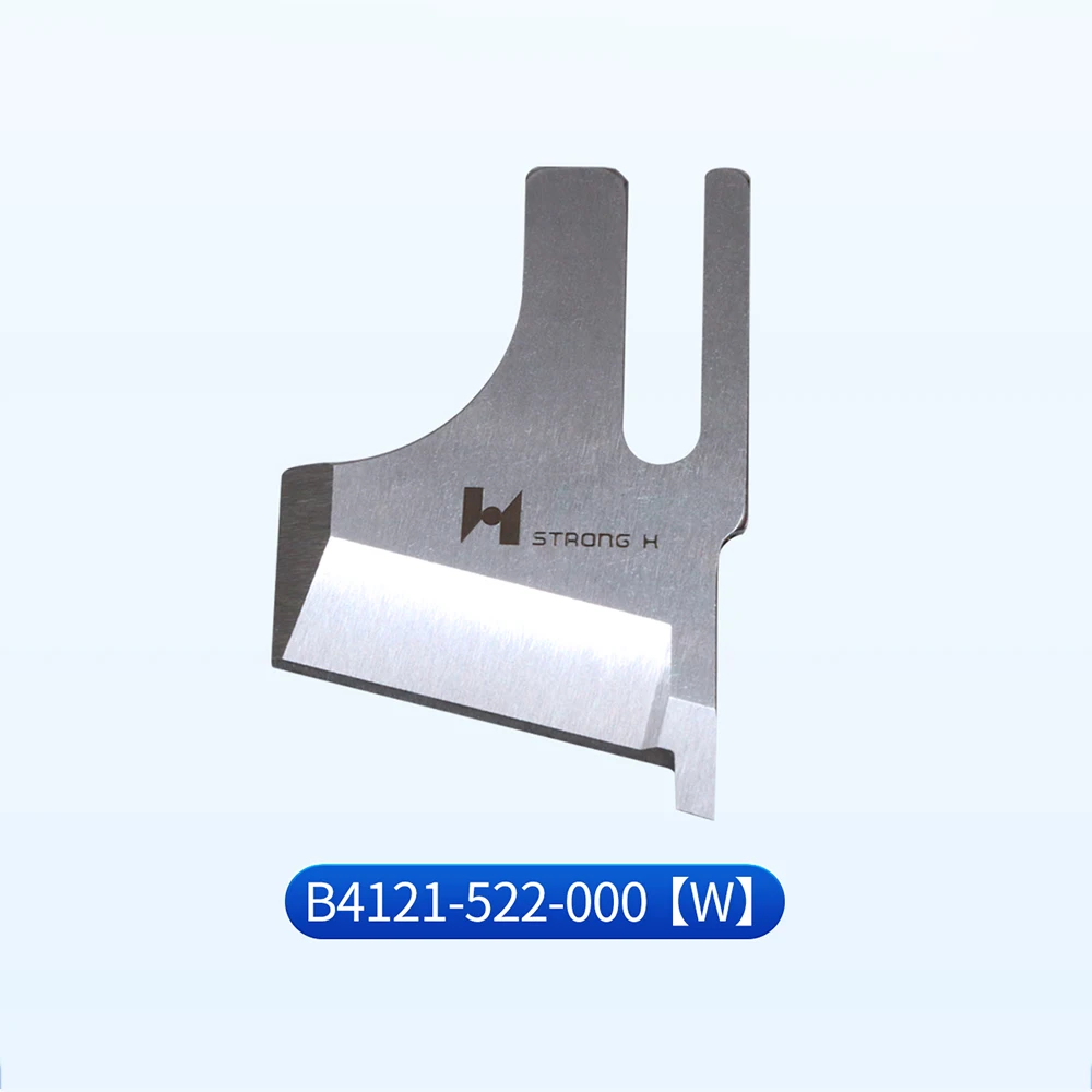 Lockstitcher จักรเย็บผ้ามีด STRONG H ยี่ห้อ B4121-522-000W คงที่มีด B4121-052-AOO มีดตัดสําหรับ JUKI DLM-5200N