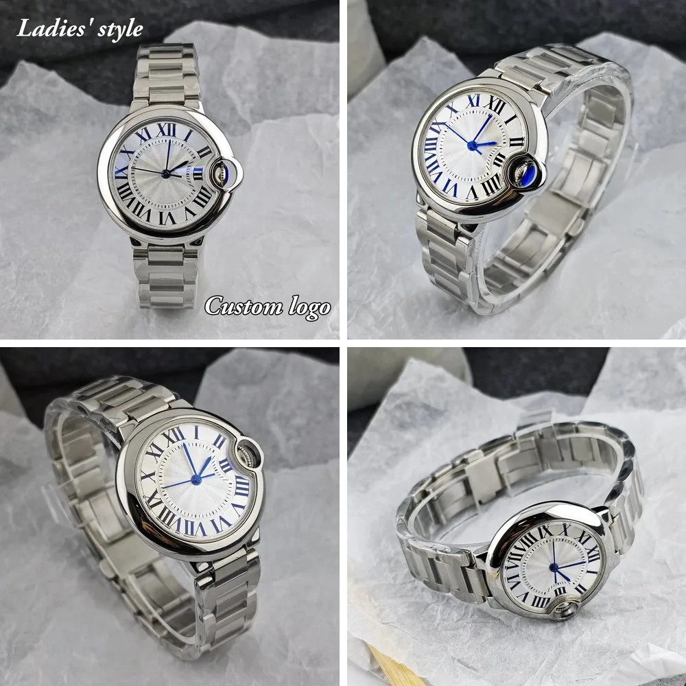 

wholesale price NH05 Watch 33mm Ladies Automatic Stainless Steel Custom Logo Mechanical Wristwatch for NH05