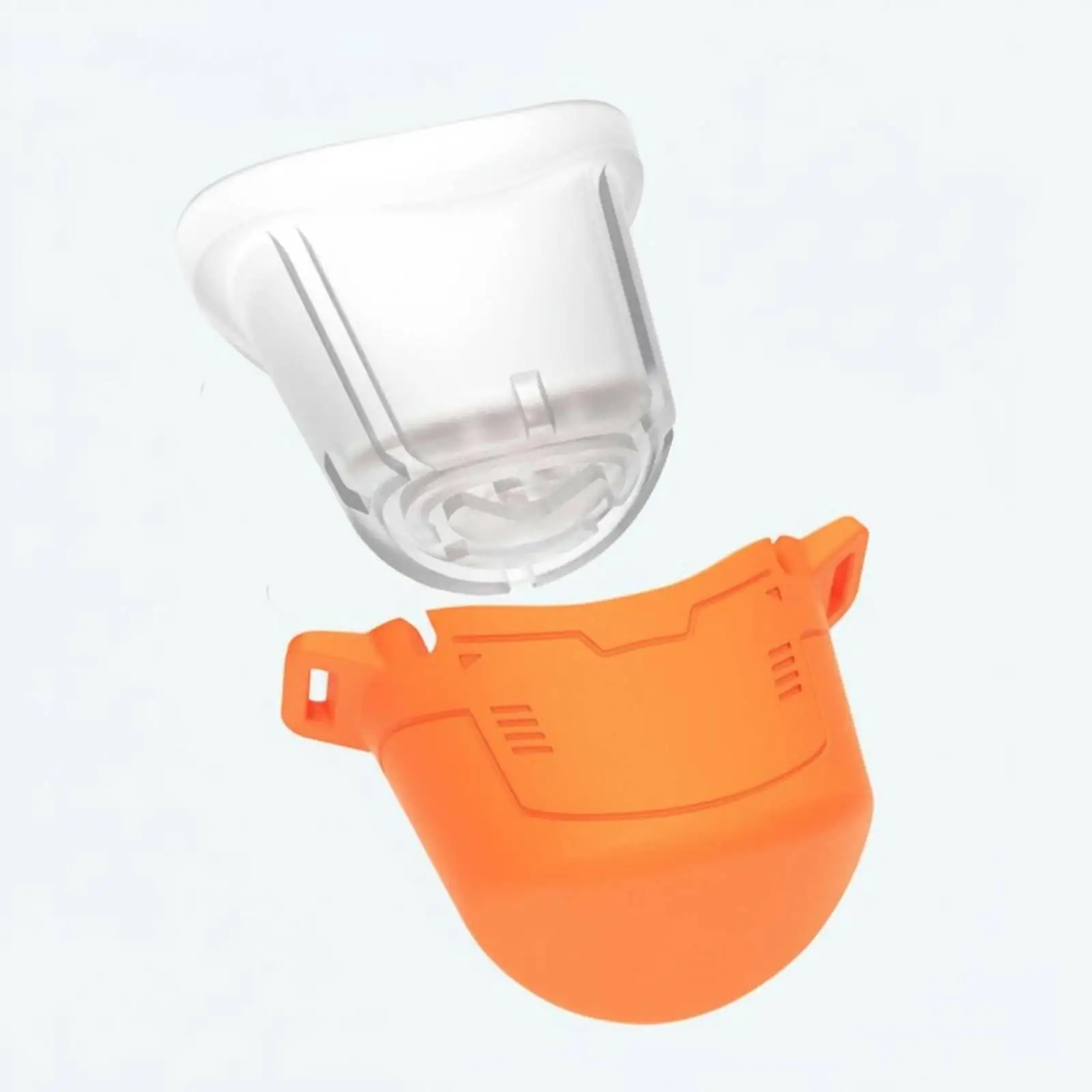 Double Layer Noise Reduction Device Voice Dampener Cup for Scream Training Sound Muffling Tool Silicone Stress Relief Toy for
