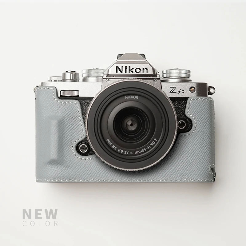 Mr. Stenen Beschermhoes Lederen Camera Case Accessoires Voor Nikon Zfc Z-Fc Canon Camera