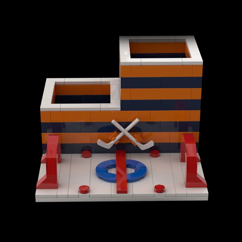 174 pièces MOC organisateur de bureau NHL modèle blocs de Construction Construction assembler bricolage cadeaux de noël jouet créatif idée éducation brique