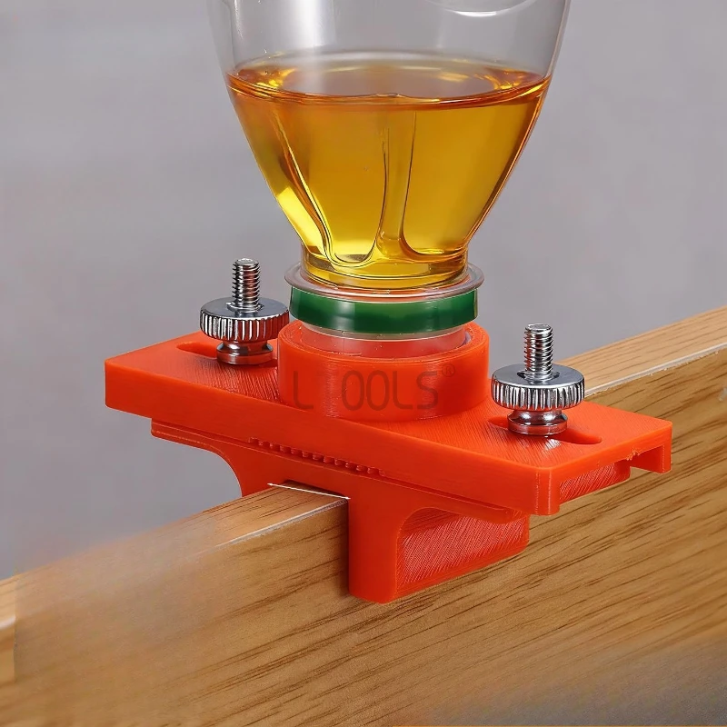 

Woodworking Glue Applicator Durable Hand Sealing Edge Brush Glue Limiter Multi Specification Adjustable Opening Glue Laying Tool