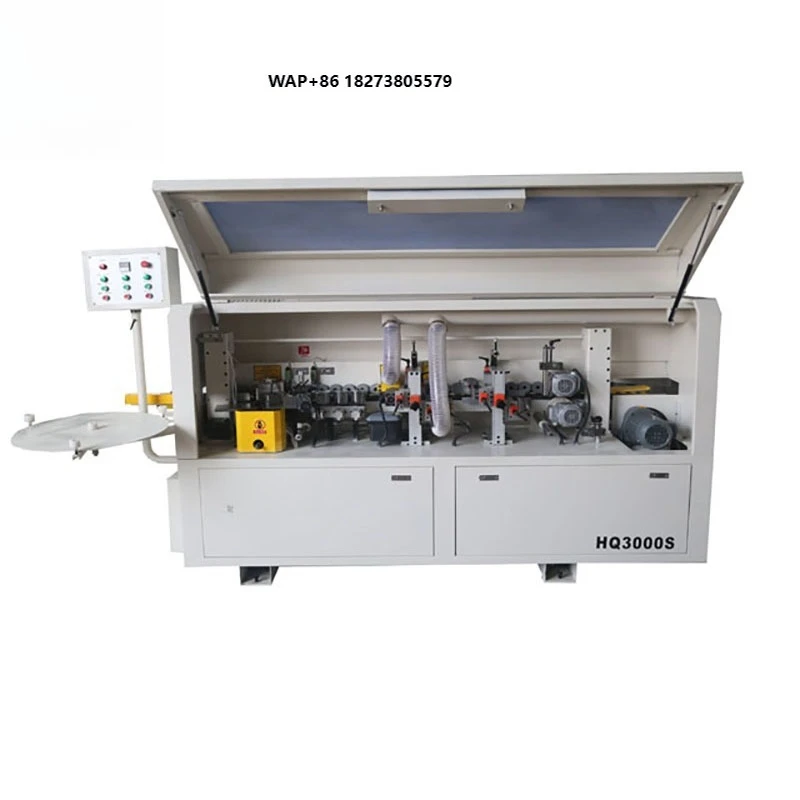 QDHQ Factory Price High Quality 4 Functions with Fine Trimming Can Be Customized Semi Automatic Edge Banding Machine for Mdf