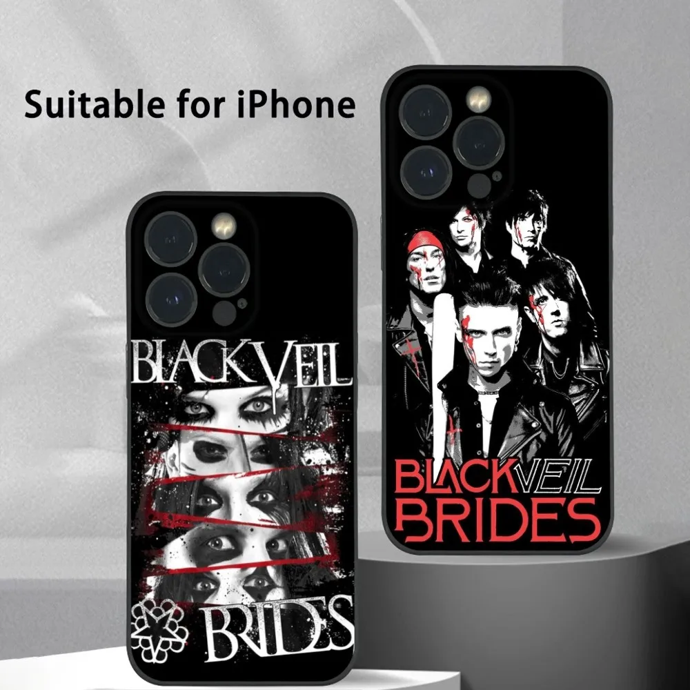 

A-Andy Biersack V-Veil Brides Phone Case For iPhone 16 15 14 13 Pro Max Plus Mini Frosted Soft Shell Funda