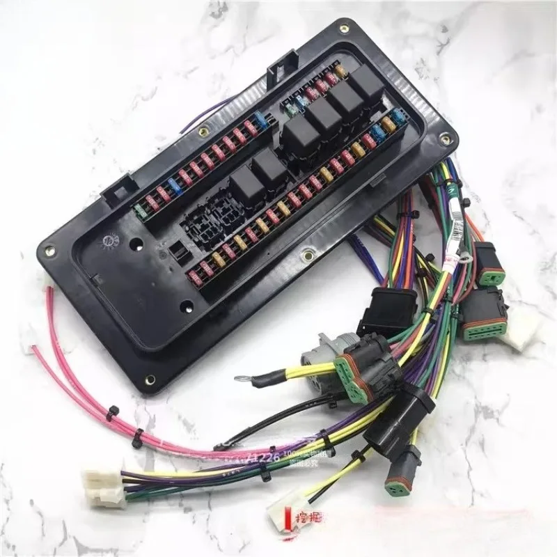 for CAT 320C excavator Fuse Box Cab Wire Harness assembly