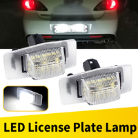 2Pcs LED Number License Plate Light Lamp No Error For Mazda Protege MPV Tribute Miata Mx5 mk2 Ford Escape 01-07 Mercury Mariner