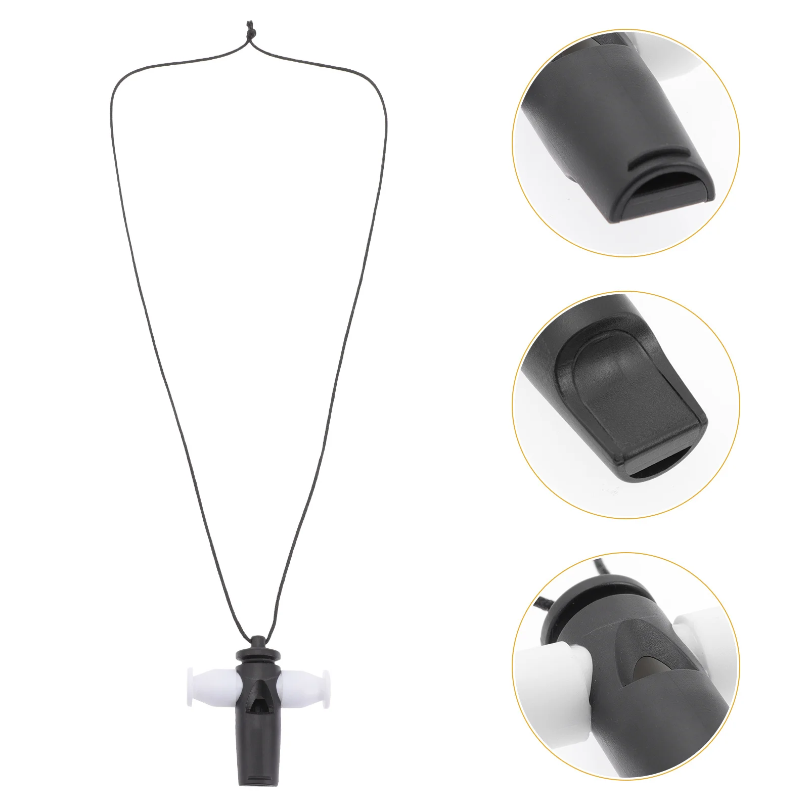 3Pcs Portable Samba Whistle Smooth Burr-Free Whistle for Summer Party Samba Dance Performance Musical Instrument Fun