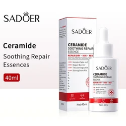 SADOER-Essência de Ceramida Soro Hidratante Facial, Reparação Calmante, Vermelhidão Seca, Hidratante, Reparação Múltipla, Cuidados com a Pele, 40ml