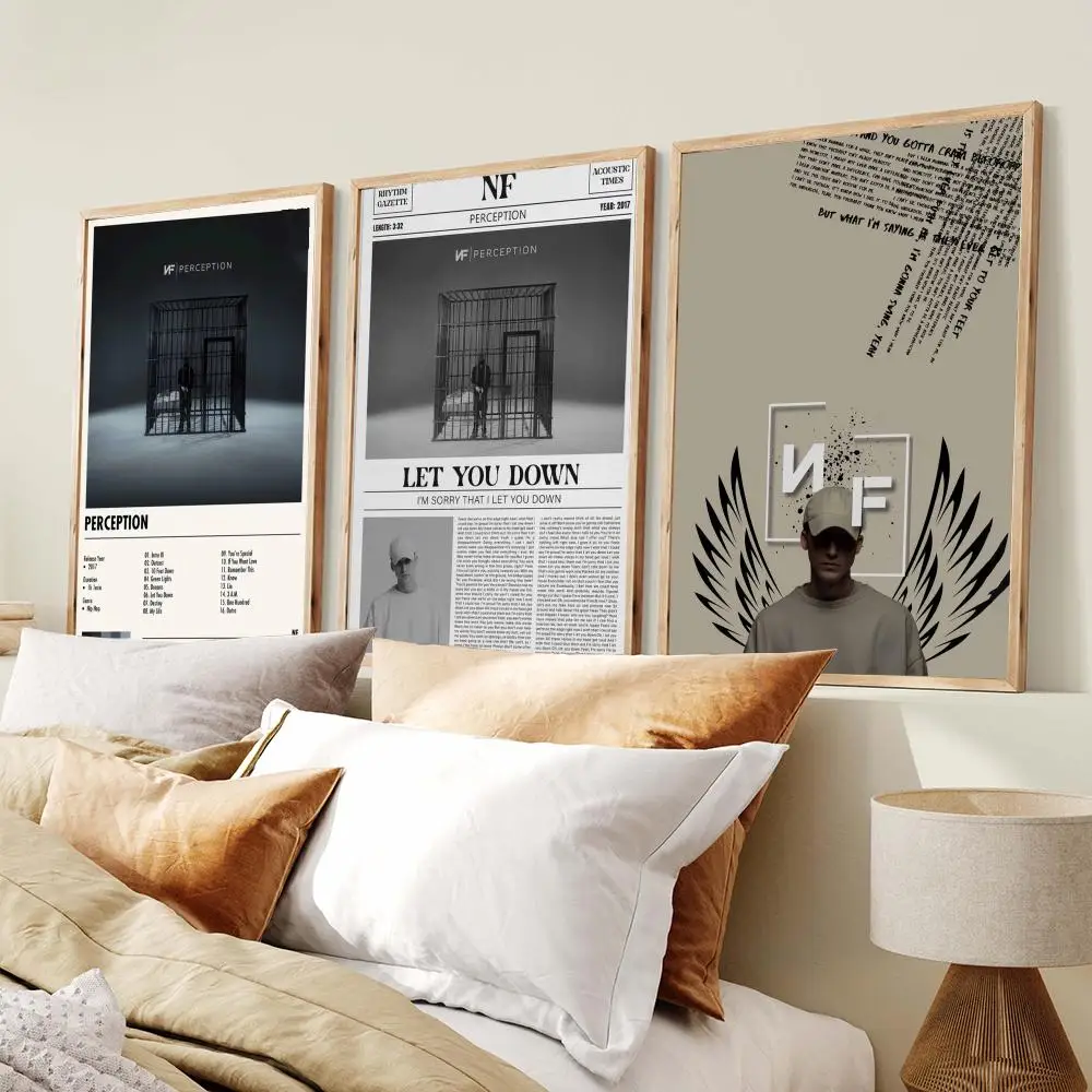 Album Rapper N-Nf Perception Poster PP Wall Decor Posters Celebrity Music Art Prints Bedroom Office Gift