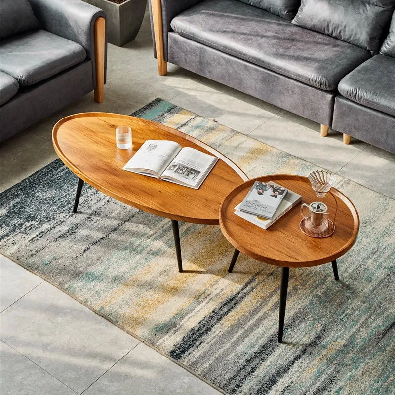 

Nordic Light Luxury Small Apartment Living Room Coffee Table Simple Modern Home