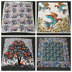 Foreign trade original single Spanish new print exquisite shawl scarf large square scarf