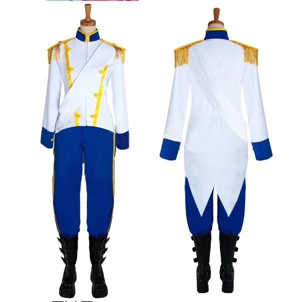 

Prince Eric Costume Cosplay The Little Mermaid Outfit Carnival Clothes Adult Men