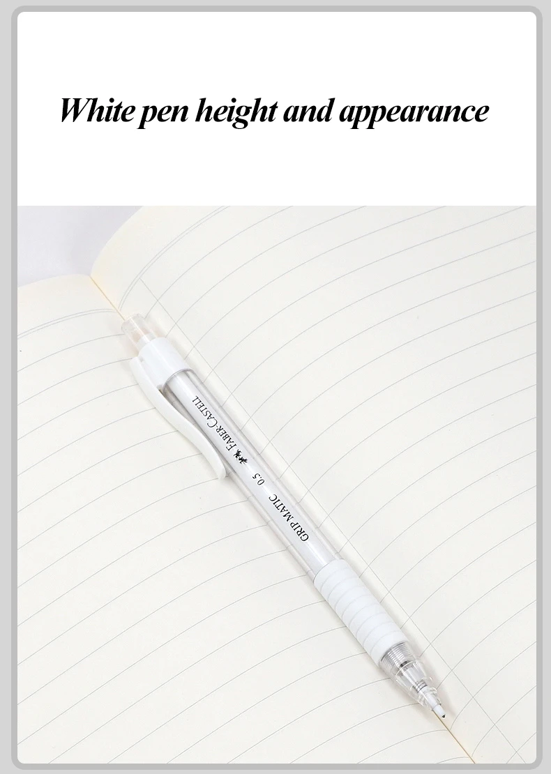 Faber-Castell Automatisches Druckbleistift-Set, Bleistiftminen 0,5 mm, druckfrei, zum Zeichnen, Designen, Malen, für Schule, Schreibwaren – Detail 3