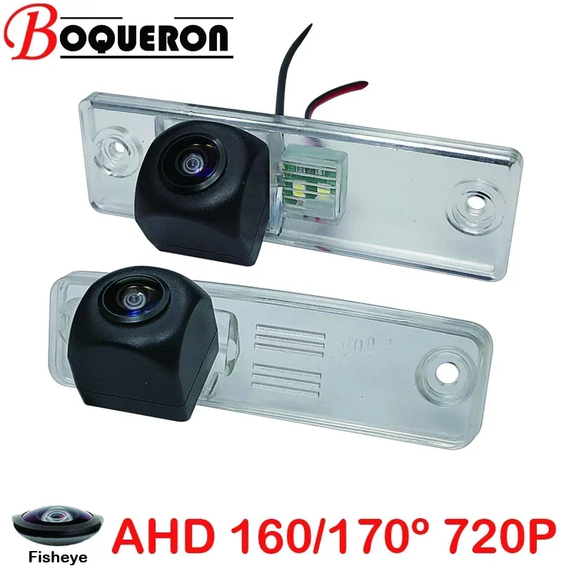 Fisheye 170 720P AHD Car Vehicle Rear View Reverse Camera For Toyota Sequoia Land Cruiser Prado 4Runner Hilux Surf Fortuner SW4