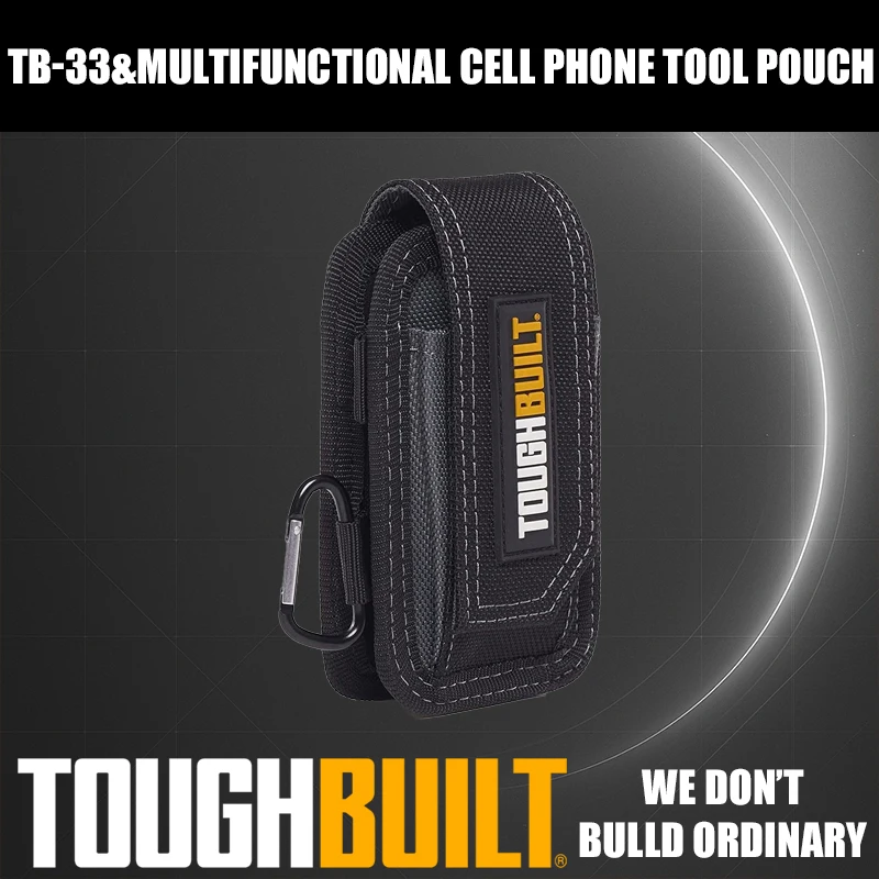 

ToughBuilt TB-33 Многофункциональная сумка для упаковки инструментов для сотового телефона Сумка для инструментов Утолщенная износостойкая устойчивая к разрыву сумка