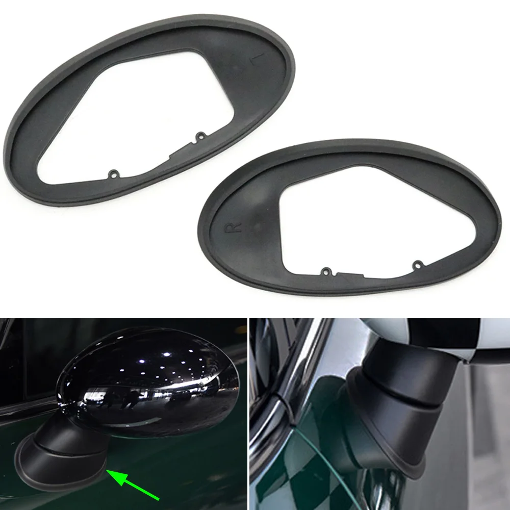 

Car Wing Door Side Rearview Mirror Base Gasket Rubber Seal Pad For MINI Cooper S R50 R52 Convertible R53 2002-2008 51167058083