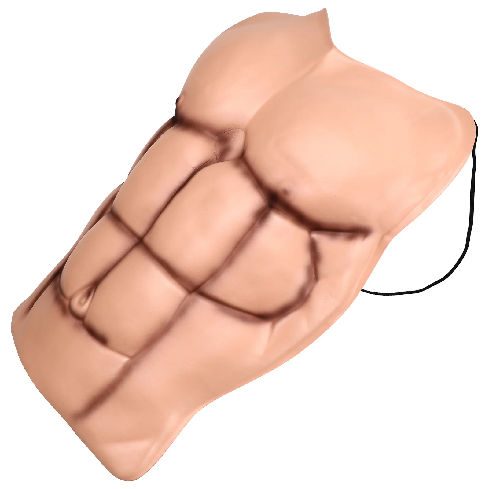 5 peças 5 peças adereços musculares falsos acolchoados abs super temático festa peito falso placa masculina real olhando engraçado