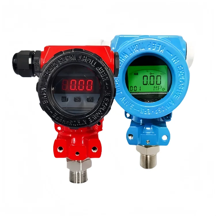 المطلق التناظرية الضغط الرقمي يشير إلى الارسال النفط الهواء المياه Sensor4-20mA عالية الدقة الضغط الارسال #4
